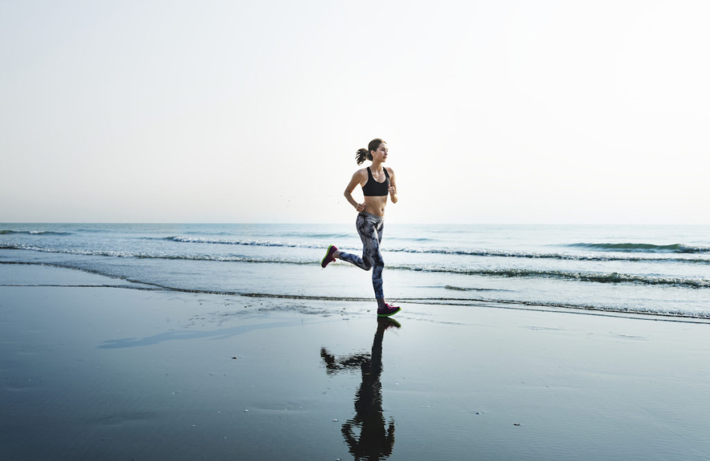 woman running performance and longevity